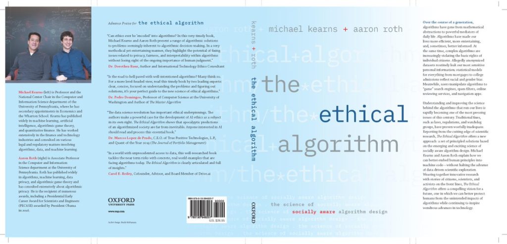 Book Review: The Ethical Algorithm - Data Education in Schools