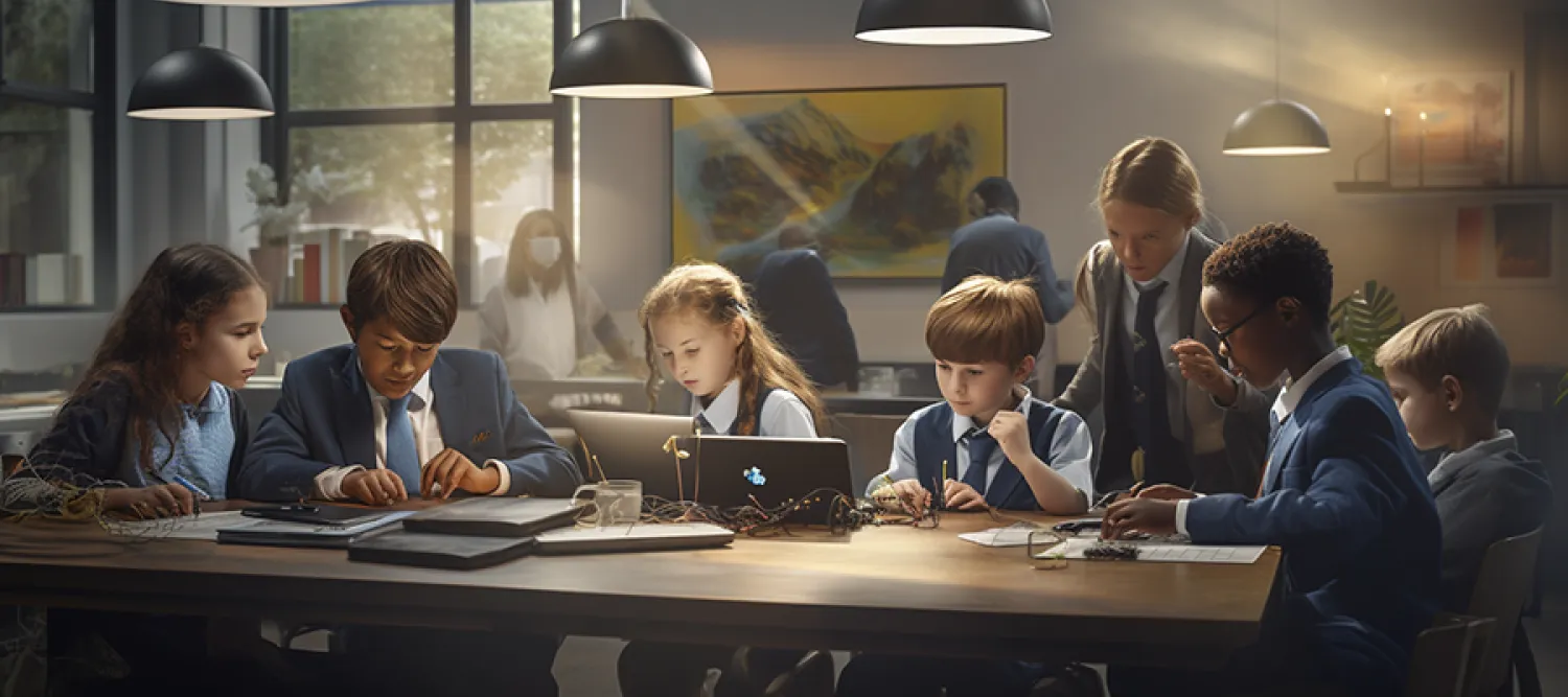 Classroom scene